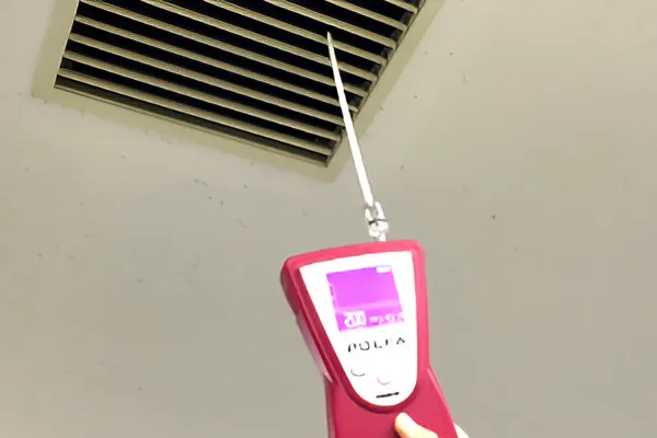 POLFAチューブ接続時